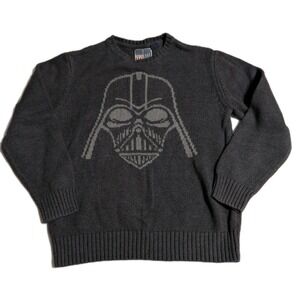 Gap Kids Junk Food Darth Vader Sweater Star Wars Knit Pullover Size 10